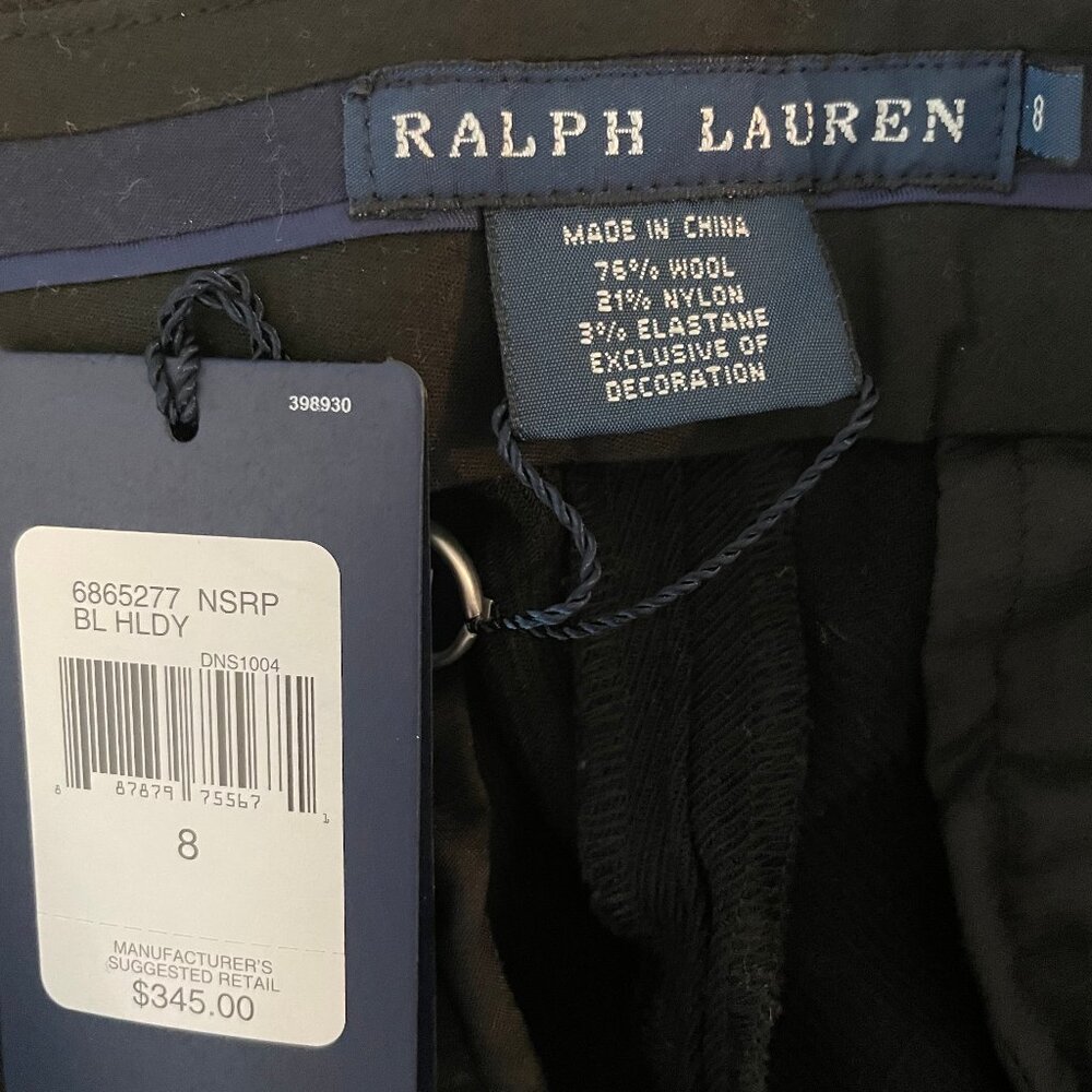 Ralph Lauren wool riding trousers Size 8 Womens Brand New